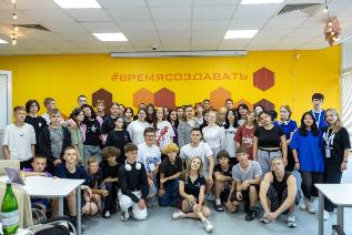 Наши воспитанники в центре "Молодежный"
