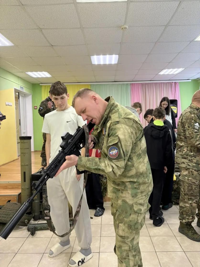 УРОК МУЖЕСТВА. АССОЦИАЦИЯ ВЕТЕРАНОВ СВО. 